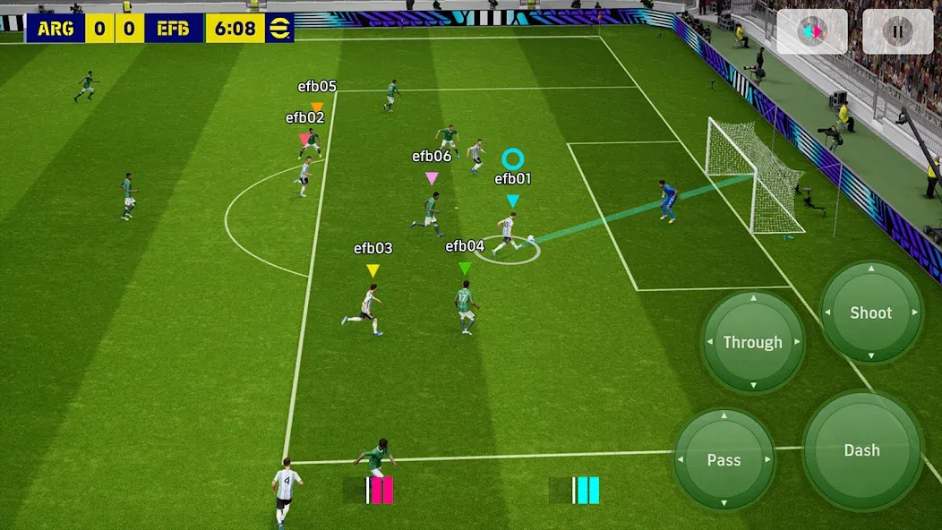 eFootball™ 2024 (ИФутбол 2023) [МОД Бесконечные монеты] APK Android Screenshot 3