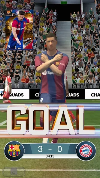 eFootball™  CHAMPION SQUADS (Игровой режим настоящего футбола  Чемпионские команды) [МОД Меню] APK Android Screenshot 4