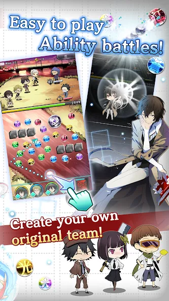 Bungo Stray Dogs: TotL (Бунго Бродячие псы) [МОД Бесконечные монеты] APK Android Screenshot 5