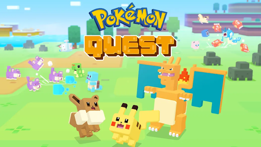 Pokémon Quest [МОД Mega Pack] APK Android Screenshot 5
