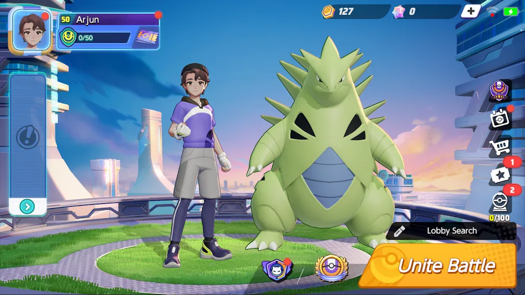 Pokémon UNITE [МОД Mega Pack] APK Android Screenshot 5
