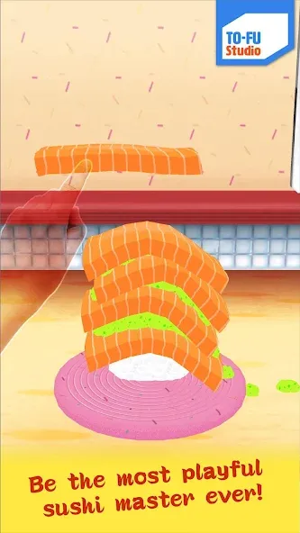 TO-FU Oh!SUSHI 2 [МОД Бесконечные монеты] APK Android Screenshot 2