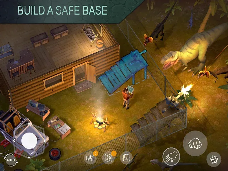Jurassic Survival (Джурасик Сурвайвал) [МОД Premium] APK Android Screenshot 4