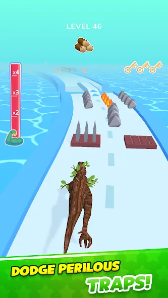 Dino Evolution Run 3D (Дино Эволюция Ран 3Д) [МОД Все открыто] APK Android Screenshot 5