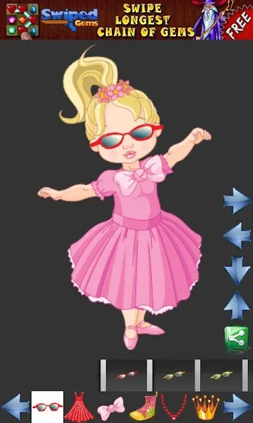 Dress up Princess for kids [МОД Premium] APK Android Screenshot 4