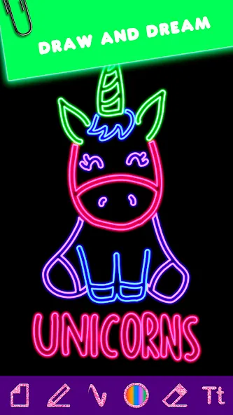 Drawing Game for girls [МОД Unlocked] APK Android Screenshot 1