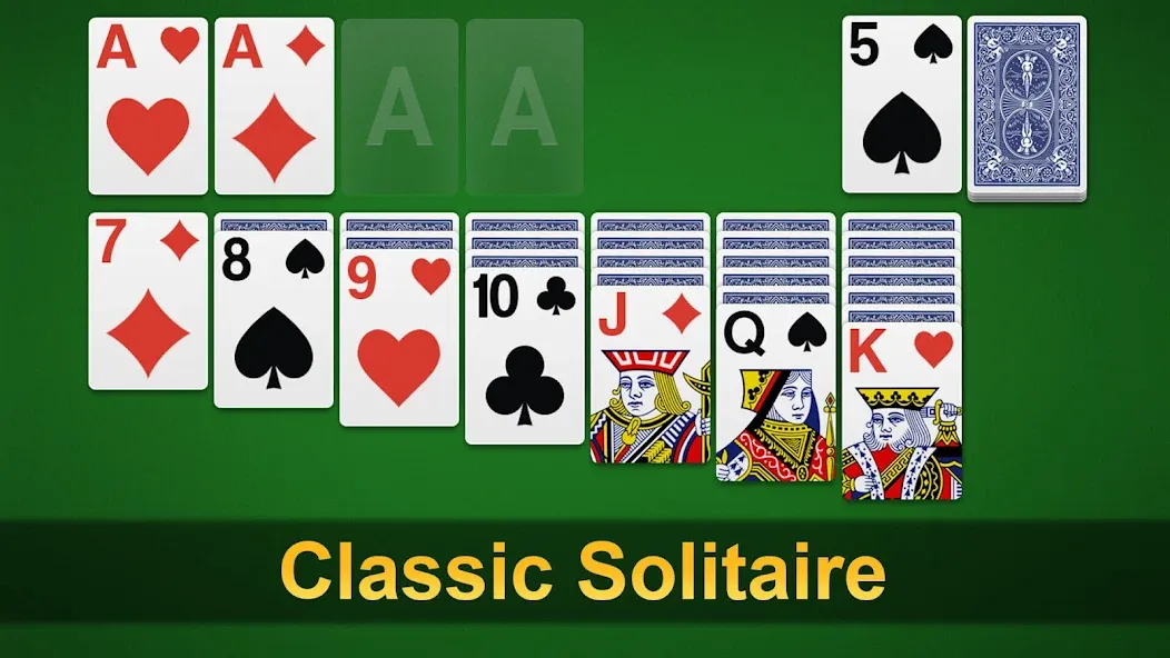 Klondike Solitaire - Patience [МОД Бесконечные монеты] APK Android Screenshot 1