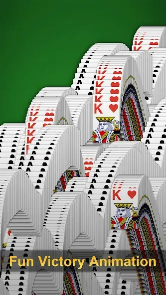 Klondike Solitaire - Patience [МОД Бесконечные монеты] APK Android Screenshot 3