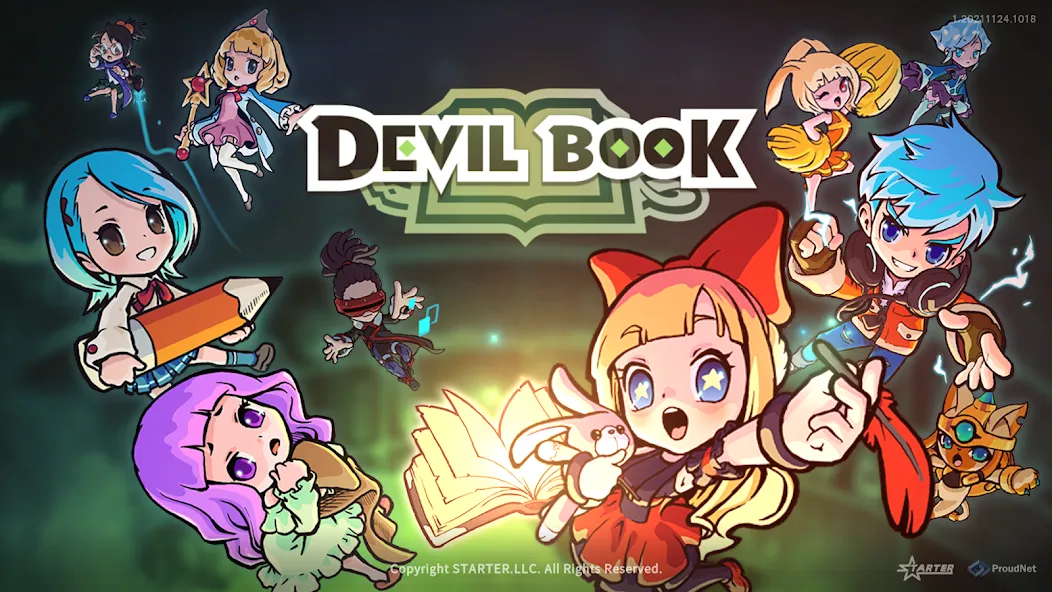 Devil Book: Hand-Drawn MMO (Дэвил Бук) [МОД Mega Pack] APK Android Screenshot 5