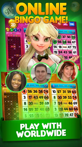 Bingo City 75 : Bingo & Slots (Бинго Сити 75) [МОД Mega Pack] APK Android Screenshot 2