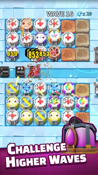 Tower Defense PvP:Tower Royale (Тауэр Роял) [МОД Unlocked] APK Android Screenshot 2