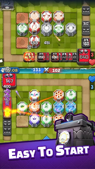 Tower Defense PvP:Tower Royale (Тауэр Роял) [МОД Unlocked] APK Android Screenshot 3