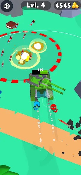 Tank Commander: Army Survival (Танк Коммандер) [МОД Unlocked] APK Android Screenshot 4