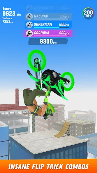 Max Air Motocross (Макс Эйр Мотокросс) [МОД Unlocked] APK Android Screenshot 3