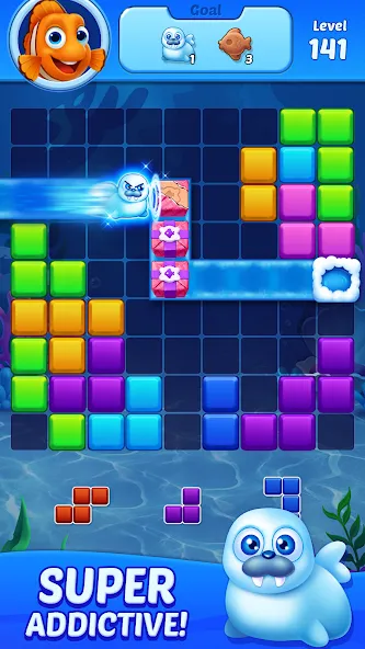 Block Puzzle Ocean [МОД Mega Pack] APK Android Screenshot 5