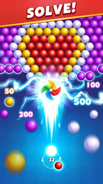 Bubble Shooter Royal Pop [МОД Unlocked] APK Android Screenshot 4