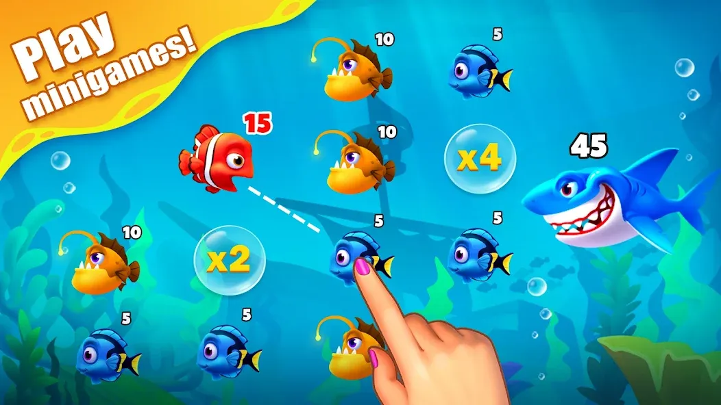 Solitaire Ocean [МОД Много денег] APK Android Screenshot 2