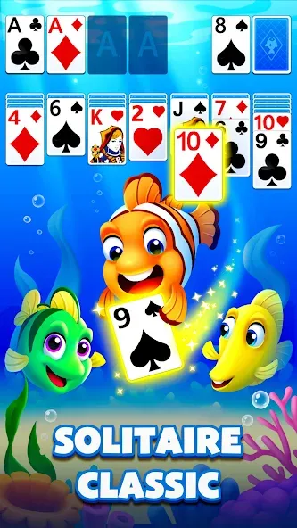 Solitaire Ocean [МОД Много денег] APK Android Screenshot 4