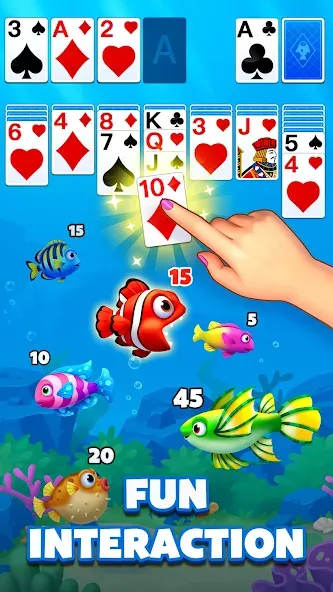Solitaire Ocean [МОД Много денег] APK Android Screenshot 5