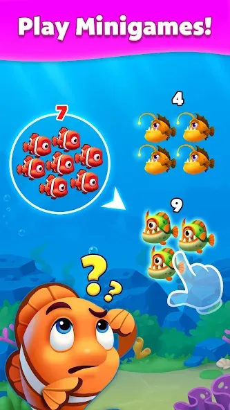 Solitaire Fish [МОД Unlocked] APK Android Screenshot 3