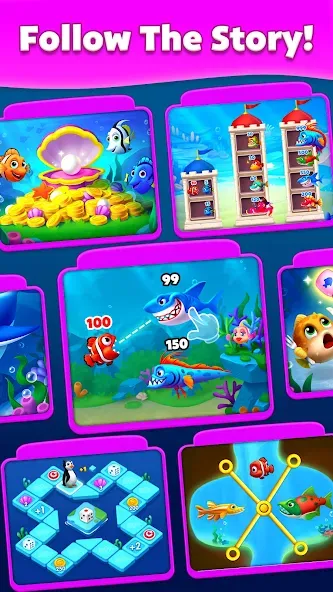 Solitaire Fish [МОД Unlocked] APK Android Screenshot 4