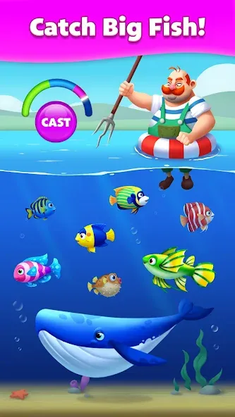 Solitaire Fish [МОД Unlocked] APK Android Screenshot 5