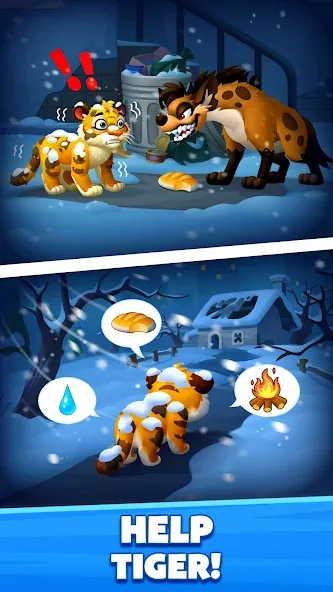 Solitaire Zoo [МОД Premium] APK Android Screenshot 3