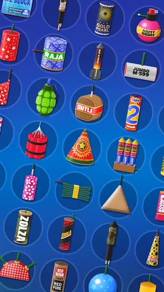 Diwali Firecrackers Simulator (Дивали Файркрекерс Симулятор) [МОД Premium] APK Android Screenshot 2