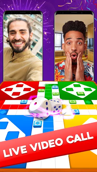 Ludo Lush-Game with Video Call (Людо Луш) [МОД Меню] APK Android Screenshot 2