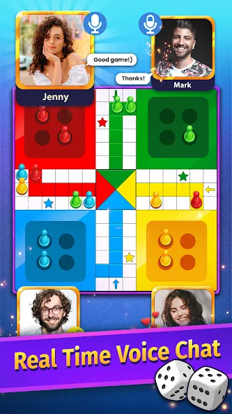 Ludo Game COPLE - Voice Chat [МОД Premium] APK Android Screenshot 1