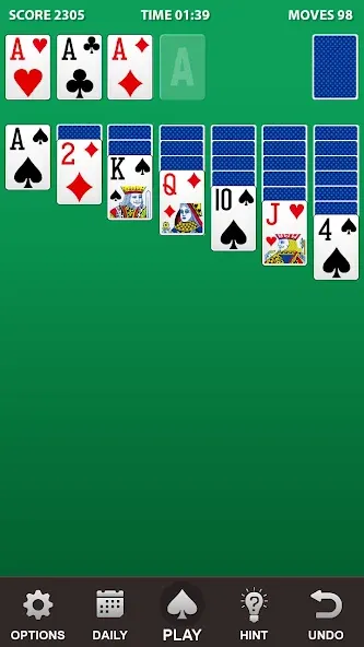 Solitaire. [МОД Бесконечные монеты] APK Android Screenshot 1