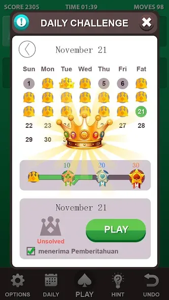 Solitaire. [МОД Бесконечные монеты] APK Android Screenshot 3