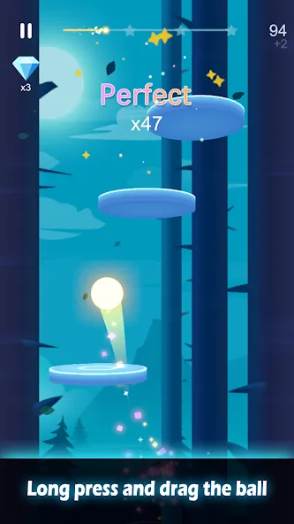 Music Crossing - The Horizon (Мэджик Мьюзик Хоп) [МОД Unlocked] APK Android Screenshot 1