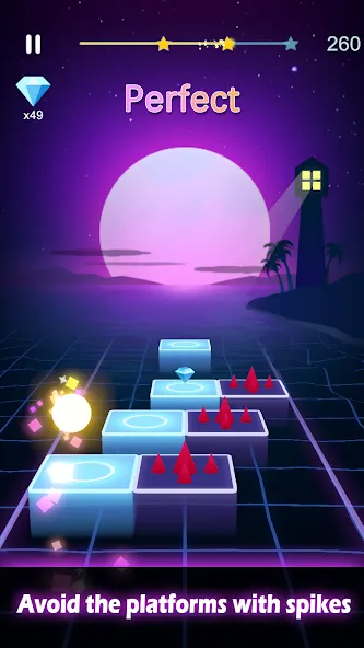 Music Crossing - The Horizon (Мэджик Мьюзик Хоп) [МОД Unlocked] APK Android Screenshot 2