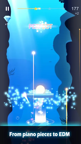 Music Crossing - The Horizon (Мэджик Мьюзик Хоп) [МОД Unlocked] APK Android Screenshot 4