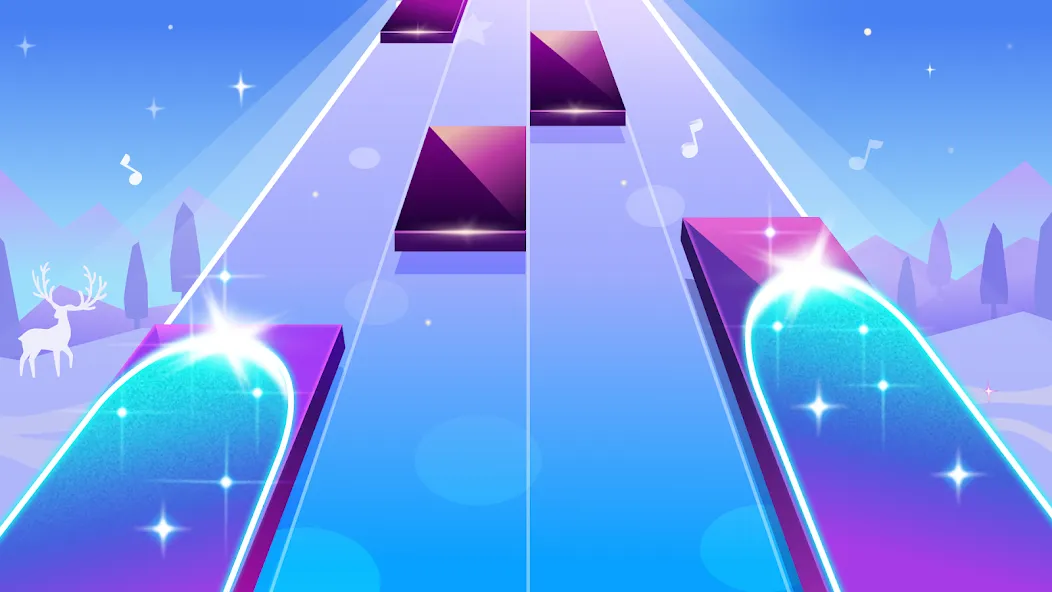 Magic Music Tiles, Piano Tiles [МОД Все открыто] APK Android Screenshot 1