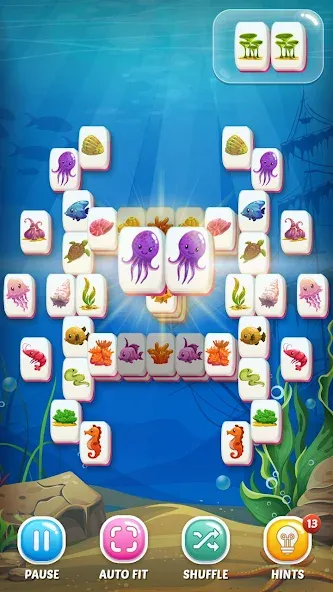 Mahjong Fish (Маджонг Рыбы) [МОД Меню] APK Android Screenshot 2