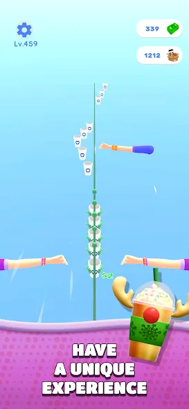 Coffee Stack (Кофейная башня) [МОД Бесконечные монеты] APK Android Screenshot 5