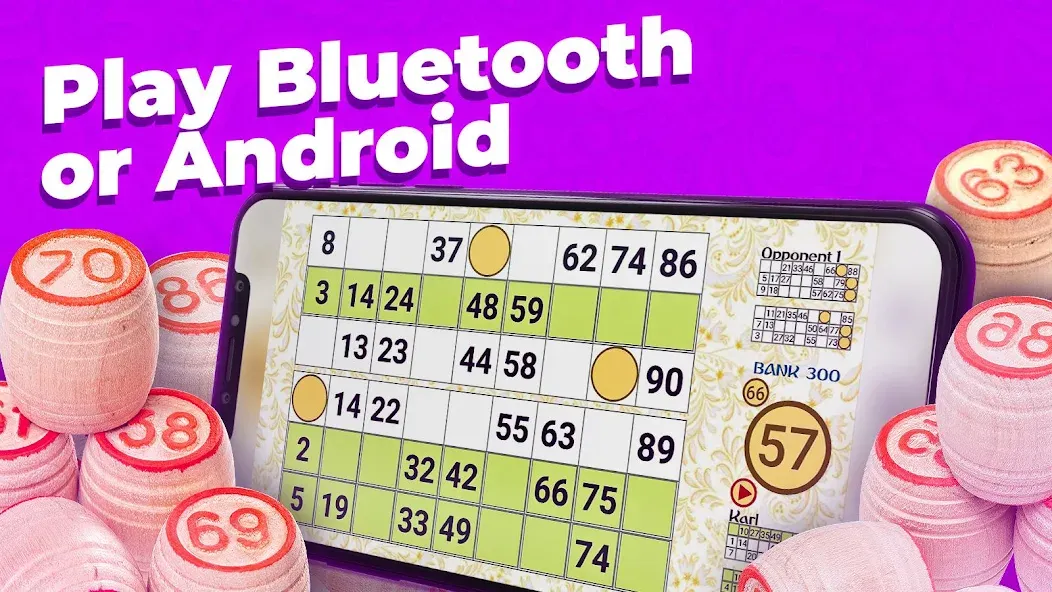 Russian Loto - 90 Ball Bingo [МОД Mega Pack] APK Android Screenshot 3