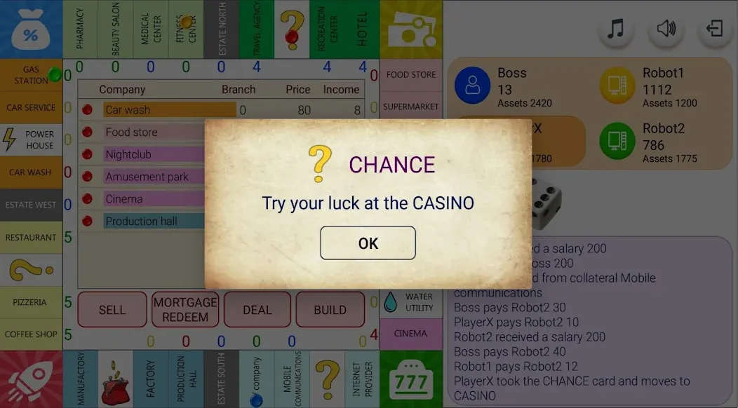 Monopolist Business Dice Board [МОД Mega Pack] APK Android Screenshot 2