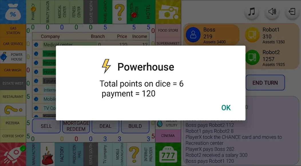 Monopolist Business Dice Board [МОД Mega Pack] APK Android Screenshot 3