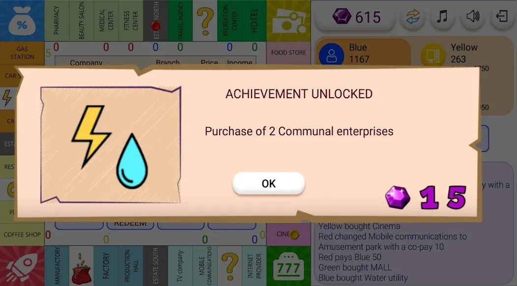 Monopolist Business Dice Board [МОД Mega Pack] APK Android Screenshot 5