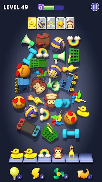 Matching Fun: Match Triple 3D (Матчинг Фан) [МОД Unlocked] APK Android Screenshot 2