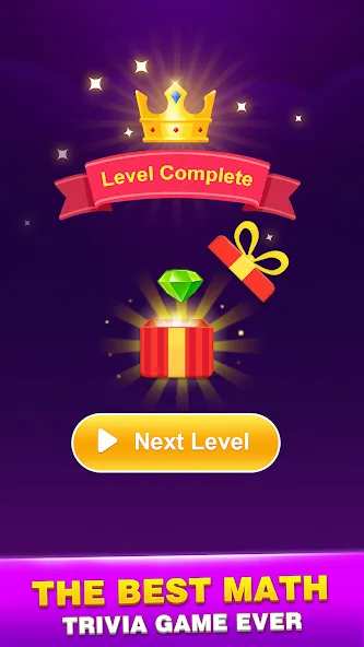 Math Trivia - Quiz Puzzle Game (Математические загадки) [МОД Много денег] APK Android Screenshot 5
