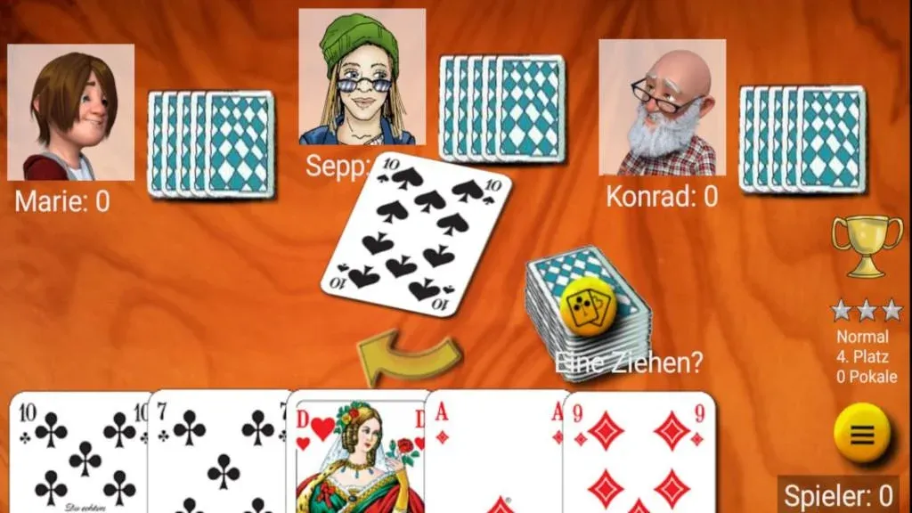 Mau Mau am Stammtisch (Мау Мау на общем столе) [МОД Premium] APK Android Screenshot 1