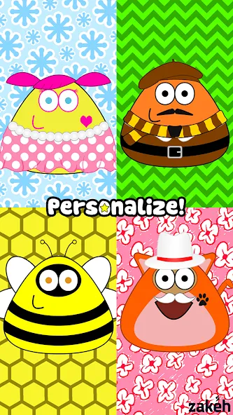 Pou (Пуо) [МОД Mega Pack] APK Android Screenshot 3