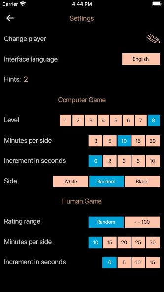 Lite lichess - Online Chess (Лит Личесс) [МОД Premium] APK Android Screenshot 2