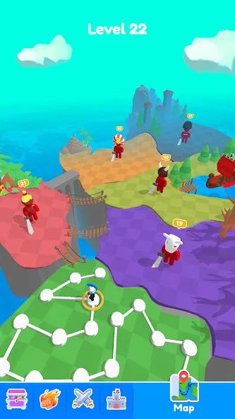 Merge Archers: Bow and Arrow (Мердж Арчерс) [МОД Много денег] APK Android Screenshot 4