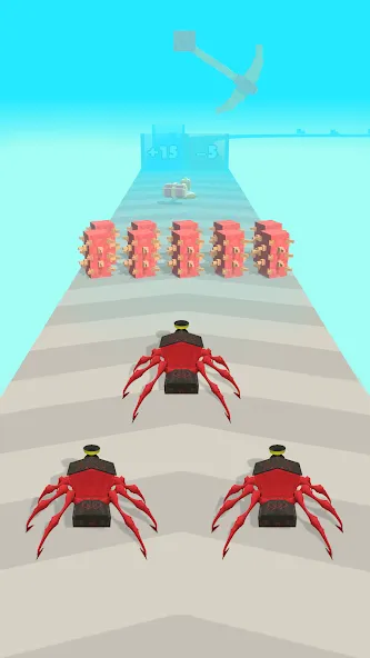 Merge Spider Train [МОД Premium] APK Android Screenshot 1
