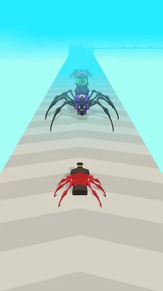Merge Spider Train [МОД Premium] APK Android Screenshot 4